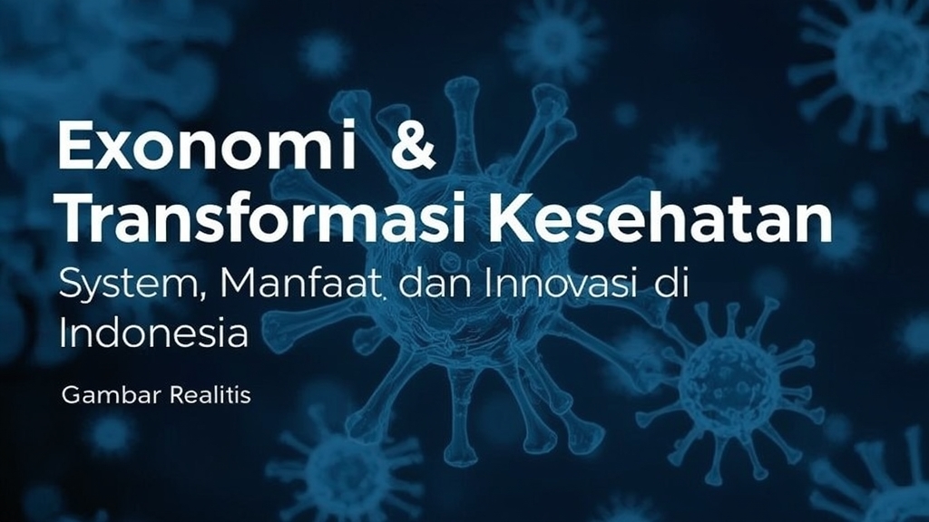 Ekonomi & Transformasi Kesehatan: Sistem, Manfaat, dan Inovasi di Indonesia